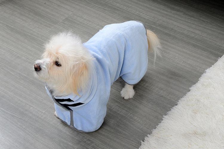 Quick-Drying Pet Absorbent Towel Dog Bathrobe Pet Dog Bath Towel For Dogs Cats Microfiber Absorbent Pet Drying Towel Pet Supplies